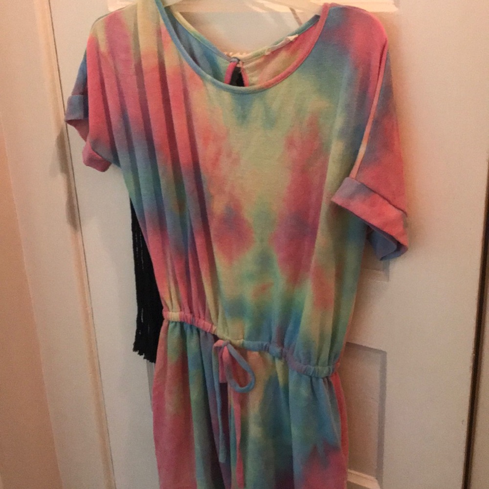 💜💚Tye-die romper 💕💕